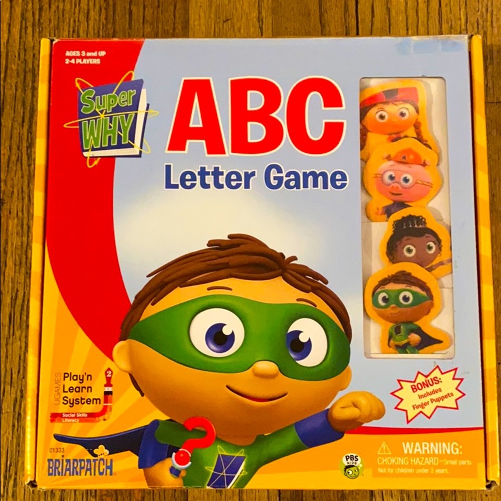 Super Why ABC Letter Game